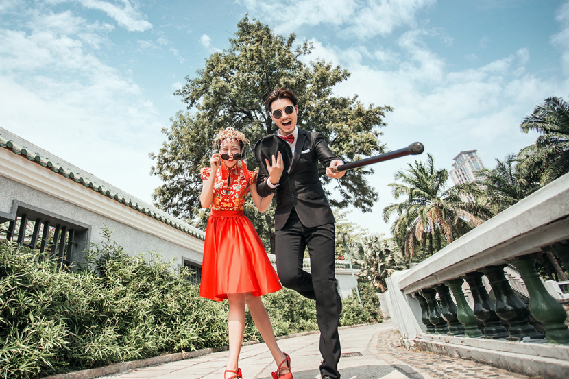 挑选婚纱照注意事项全攻略,婚纱照选衣服不拍腿技巧