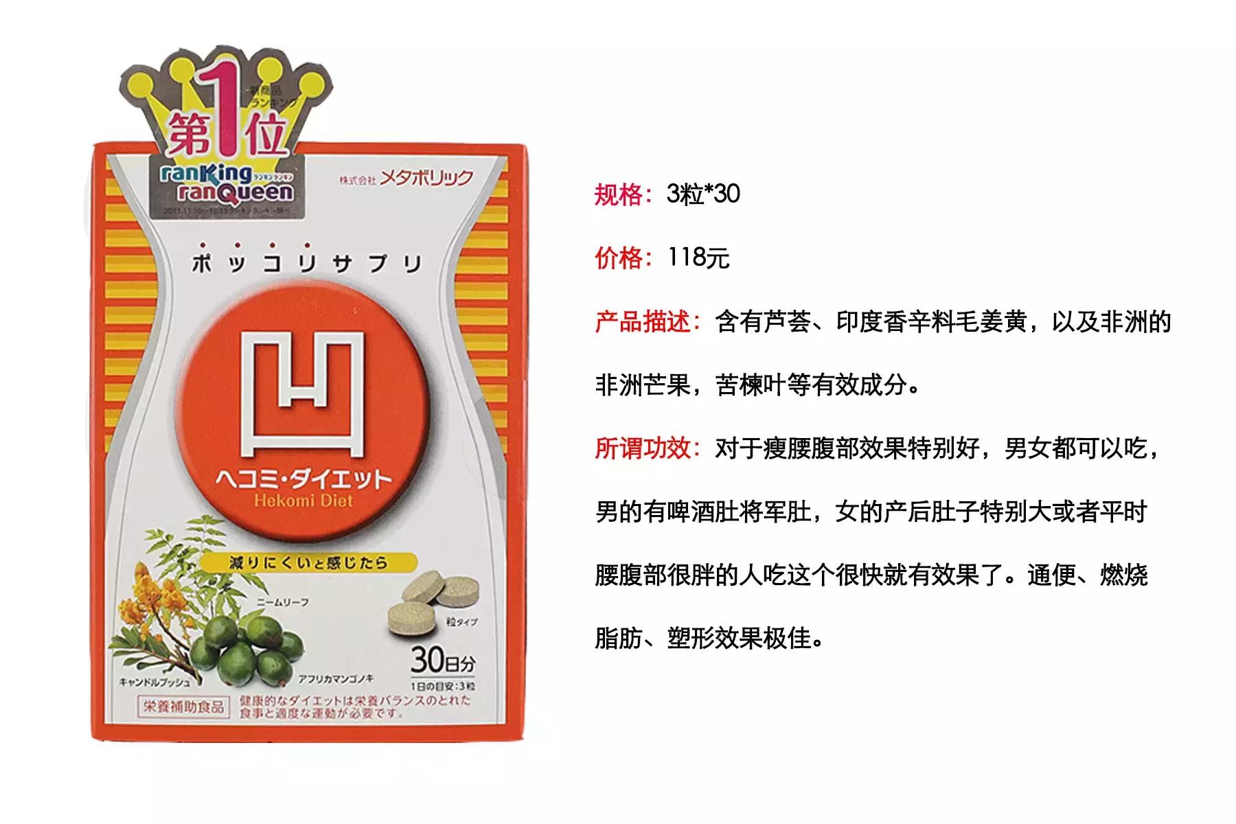 减肥产品当下最火,减肥产品排行榜第一名不反弹