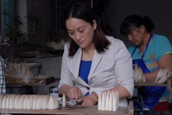 湖笔制作全过程,湖笔张小凤