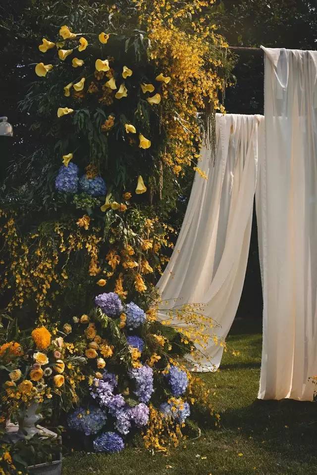 森系婚礼案例,独一无二的浪漫森系婚礼