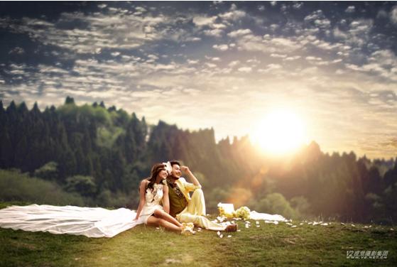 成都哪家拍婚纱照工作室好,成都拍得好的婚纱摄影