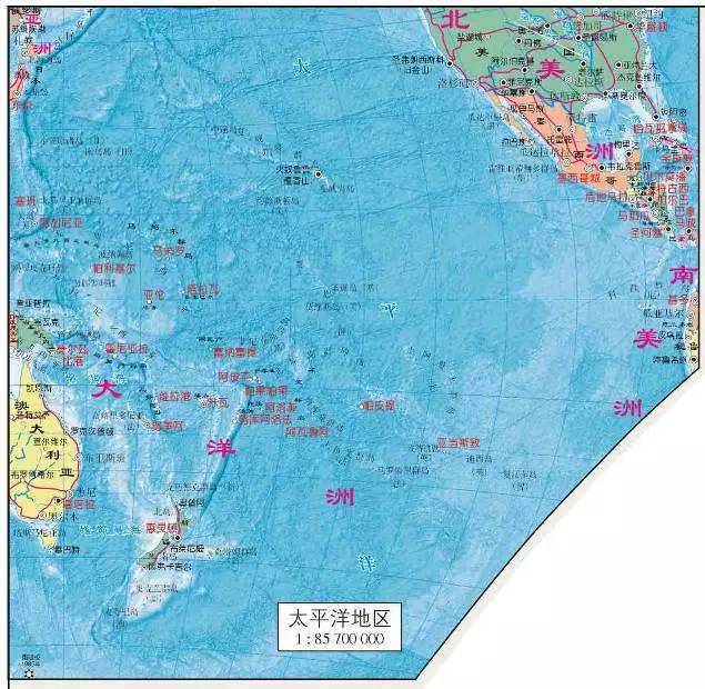 新编《世界地图》附图设计