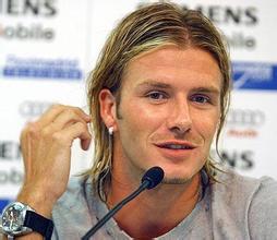 足球巨星贝克汉姆有多帅,踢球最帅的男人贝克汉姆