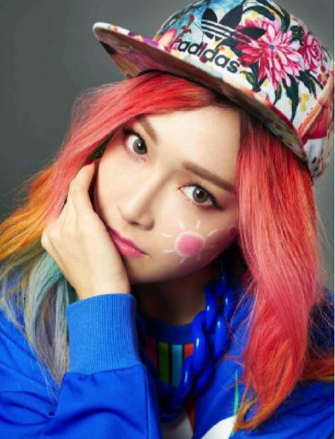 原宿风再起如何让“彩虹头”光艳一整夏