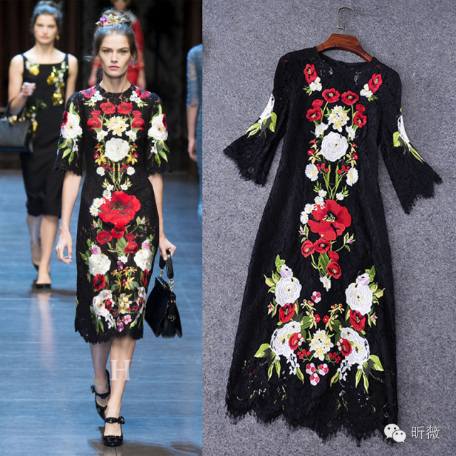 花柄裙,古着花柄裙