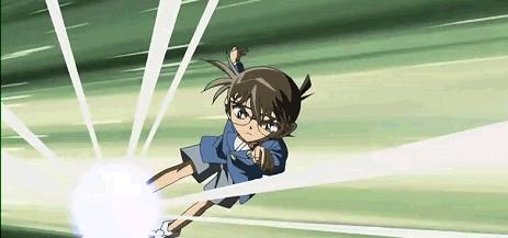 柯南的代表动作,柯南的标志性动作