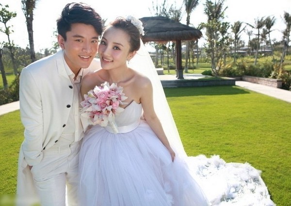 林心如霍建华的婚纱照,林心如霍建华婚纱图片大全