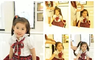 怎么给小女孩扎辫子简单教程,给孩子扎辫子慢教程简单