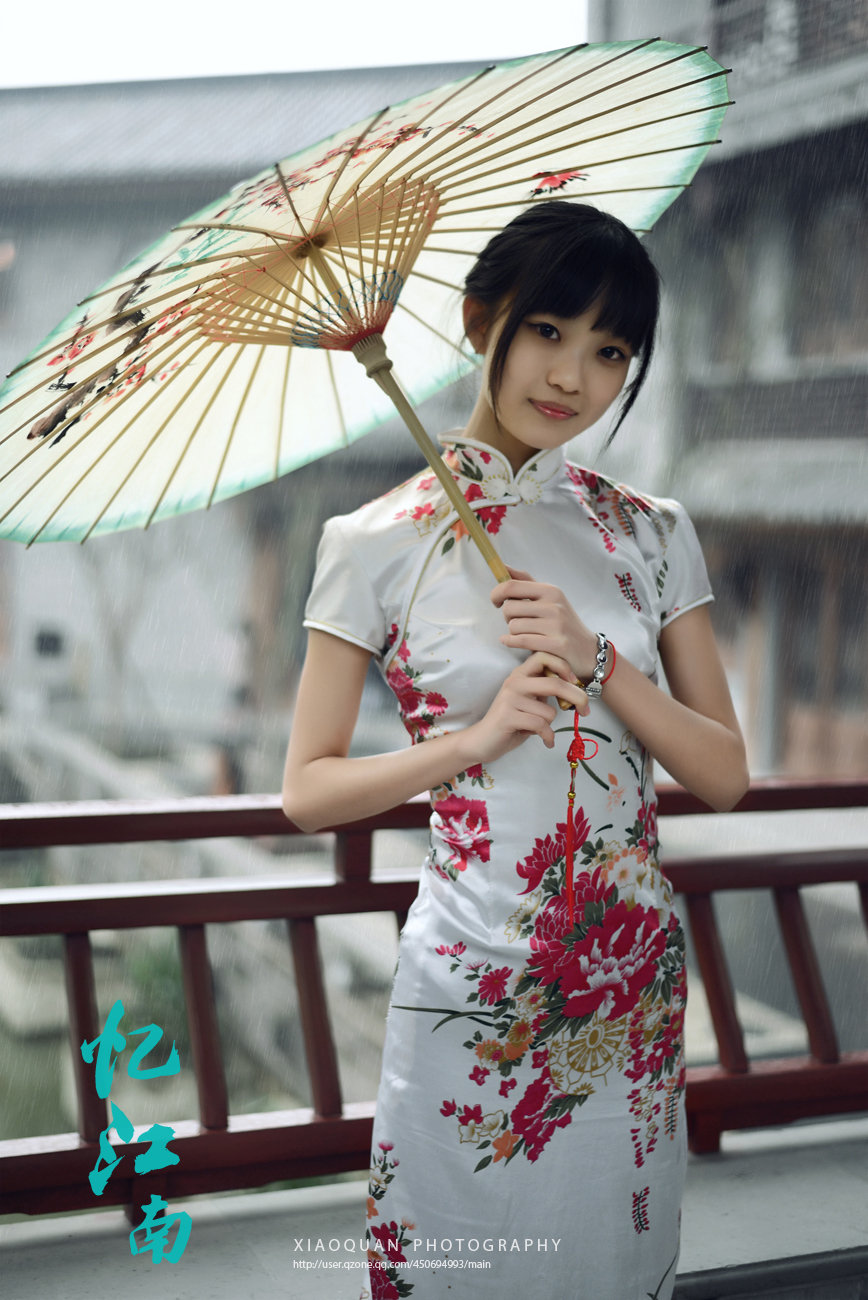 忆江南旗袍,国风改良旗袍忆江南