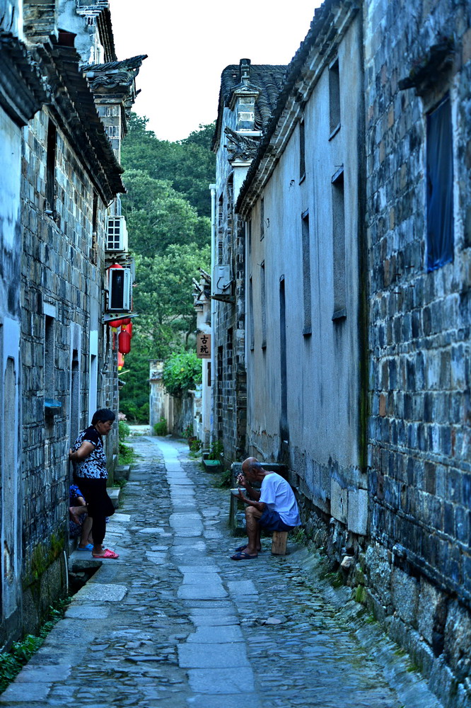 酷暑走徽州，查济二三事