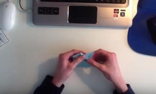 折纸小老鼠简单折纸教程,小老鼠的折纸方法