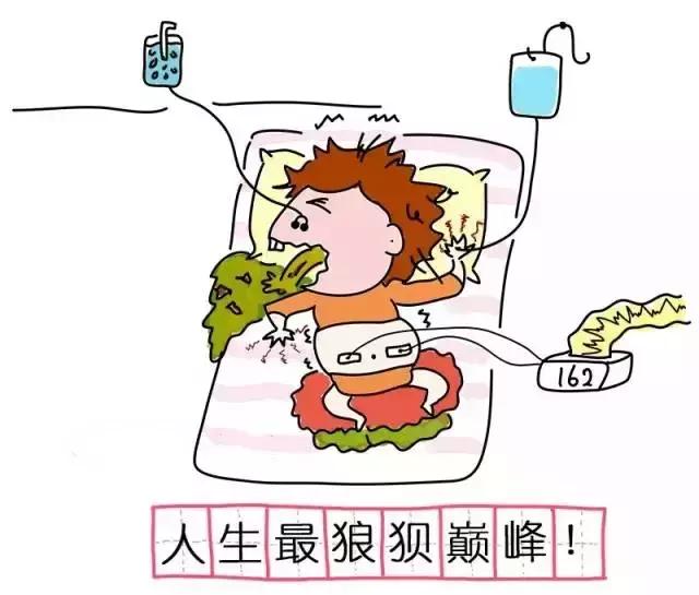 生孩子的过程到底是怎样的？漫画来告诉你