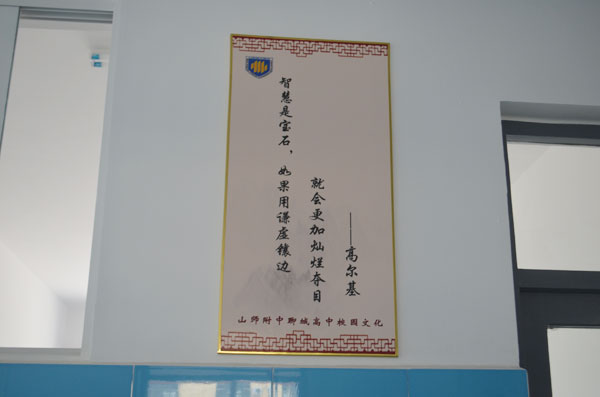 聊城高新区山师附中,山师附中聊城学校