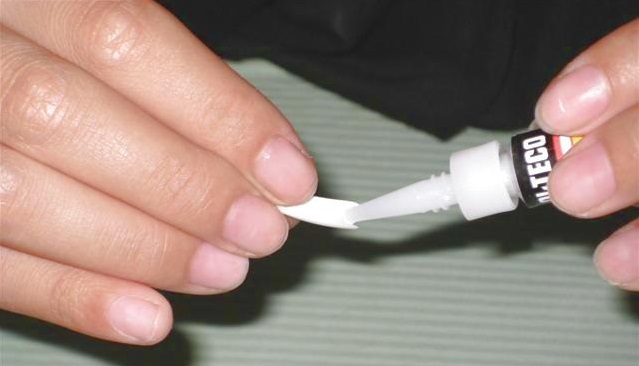 简单法式甲短甲,斜法式甲教程全部过程