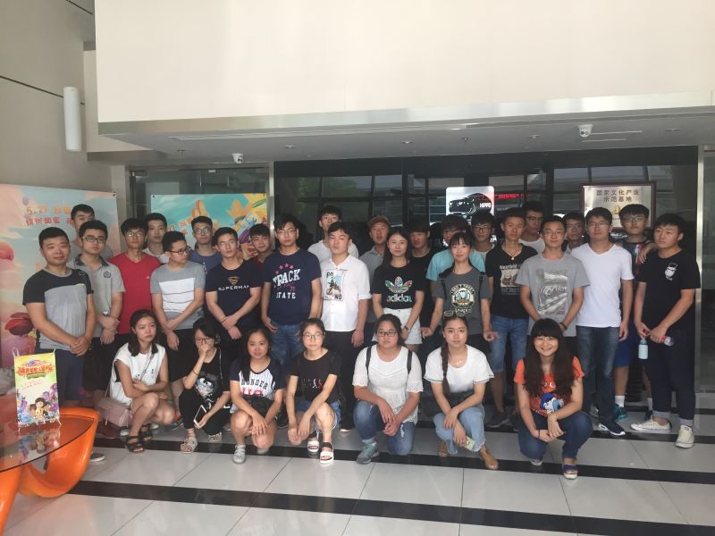 安徽师范大学师生一行来访上海河马动画参观交流