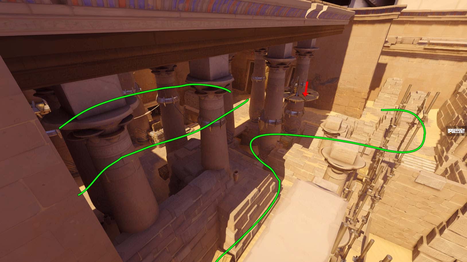 阿努比斯神殿守望,守望先锋阿努比斯神殿跑酷源氏