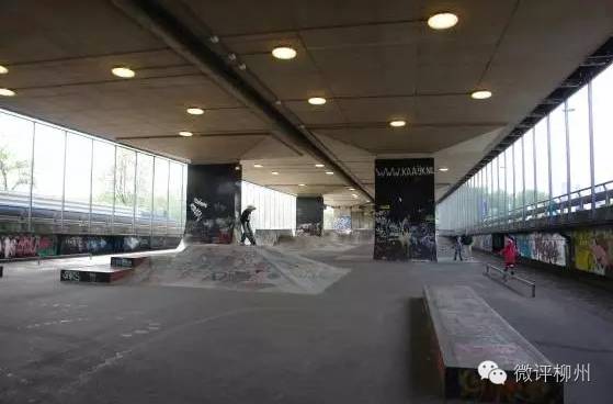 桥底滨水空间,桥底空间利用