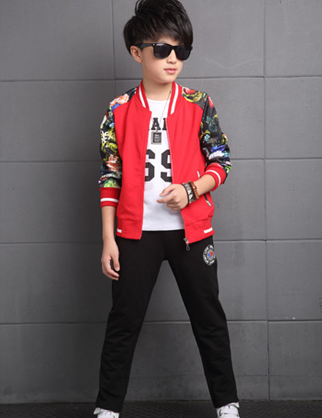 儿童棒球服外套,儿童棒球服外套搭配