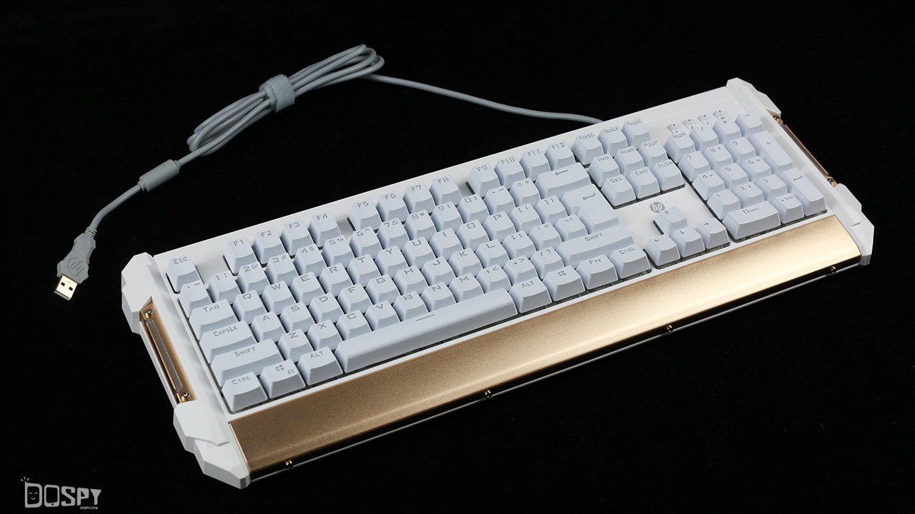 惠普机械键盘gk400y测评,惠普gk400y朋克机械键盘怎么样