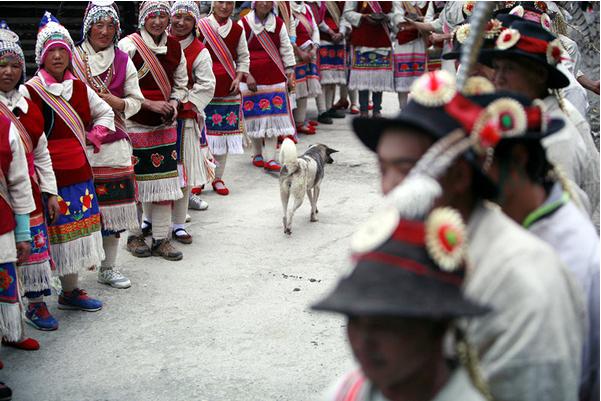 傈僳族的服装,缅甸傈僳族服饰