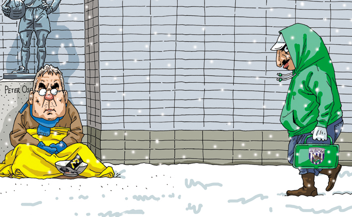 原创精品漫画《足球大画王》第1期：乞丐之怒