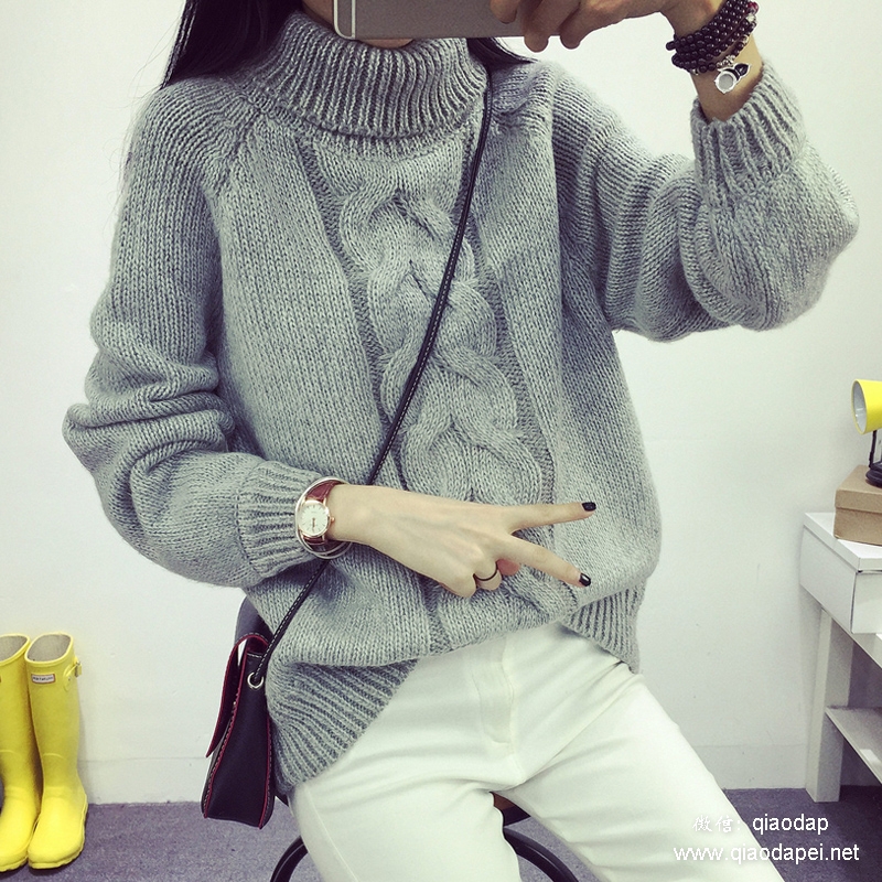 棒针毛衣小视频,美美的编织毛衣视频