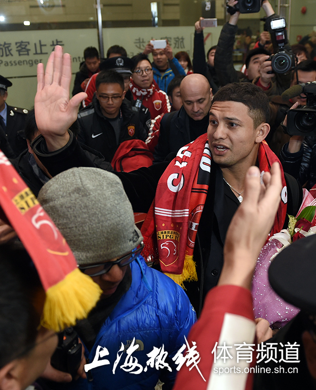 埃尔克森上海比赛,埃尔克森谢场