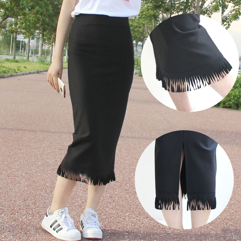 造型感十足的流苏裙,时尚又特别的流苏裙