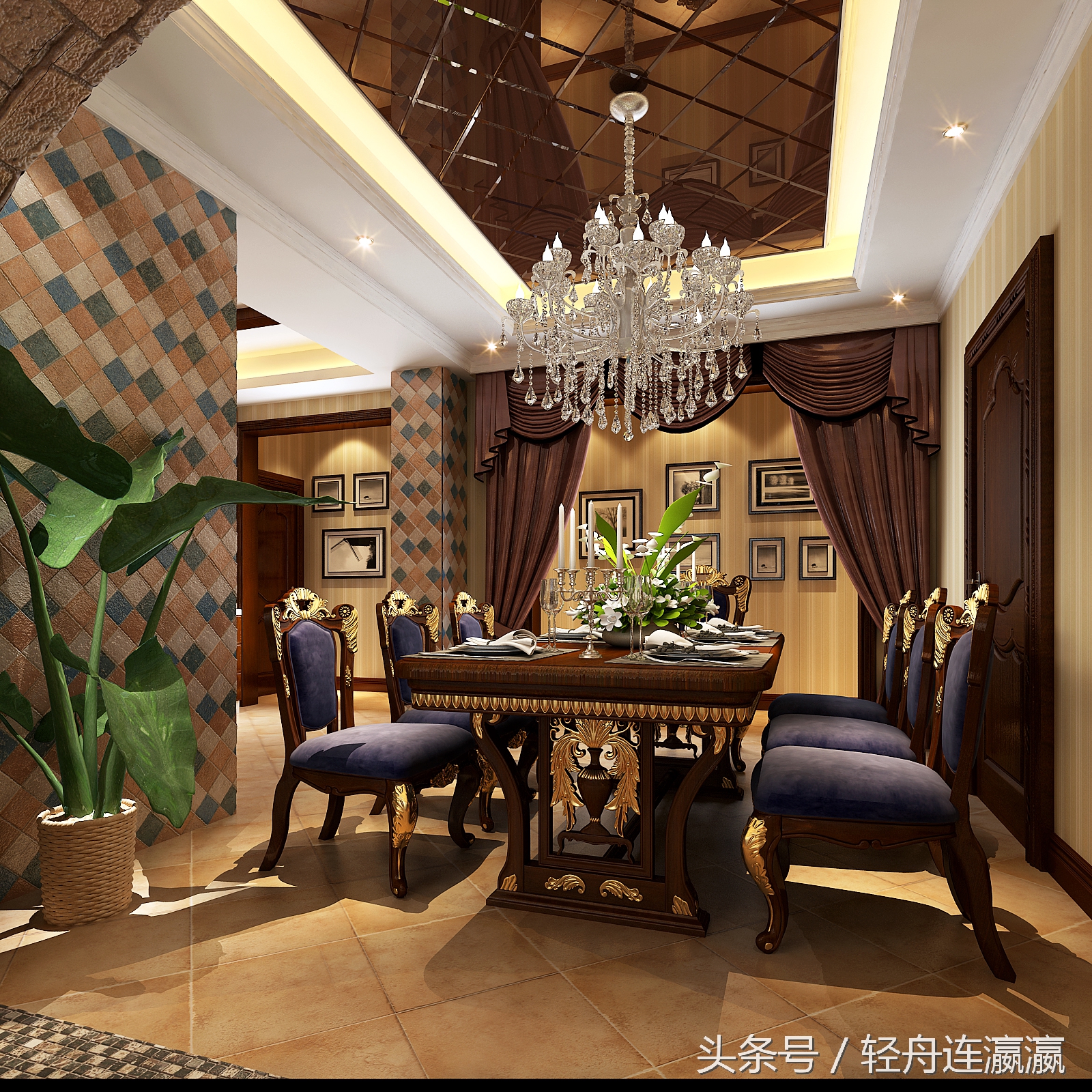 沉稳大气的美式,美式粗犷范