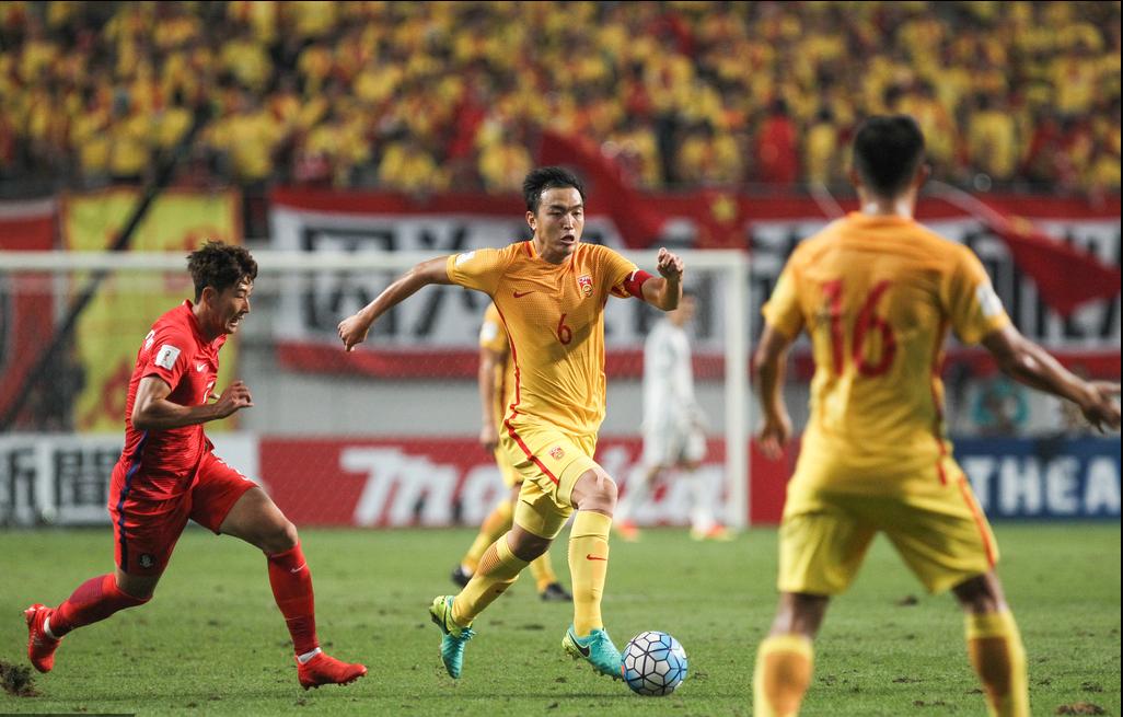 国足亚运队1-0击败韩国进球图片,u20亚洲杯国足vs韩国全场回放