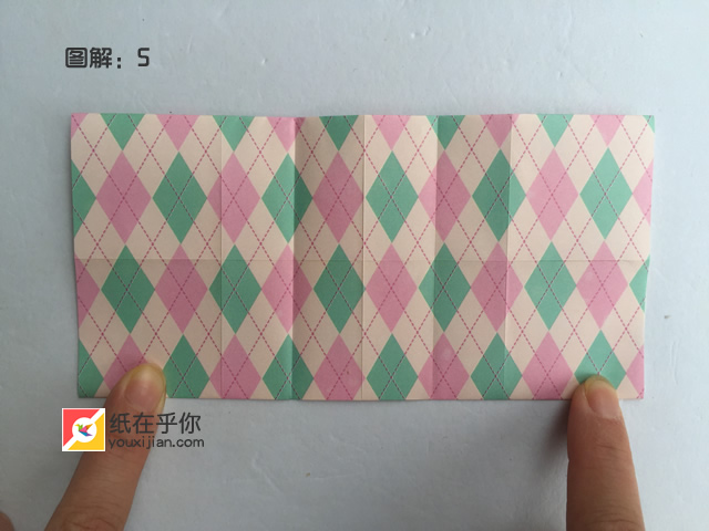 纸在乎你手工折纸糖果收纳盒视频图解教程