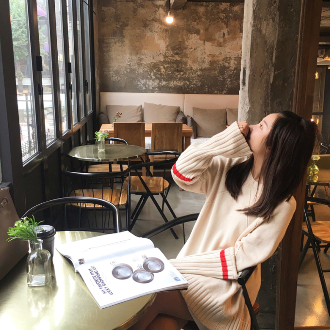 精选30款慵懒风毛衣,长款毛衣是每个小仙女的必需品