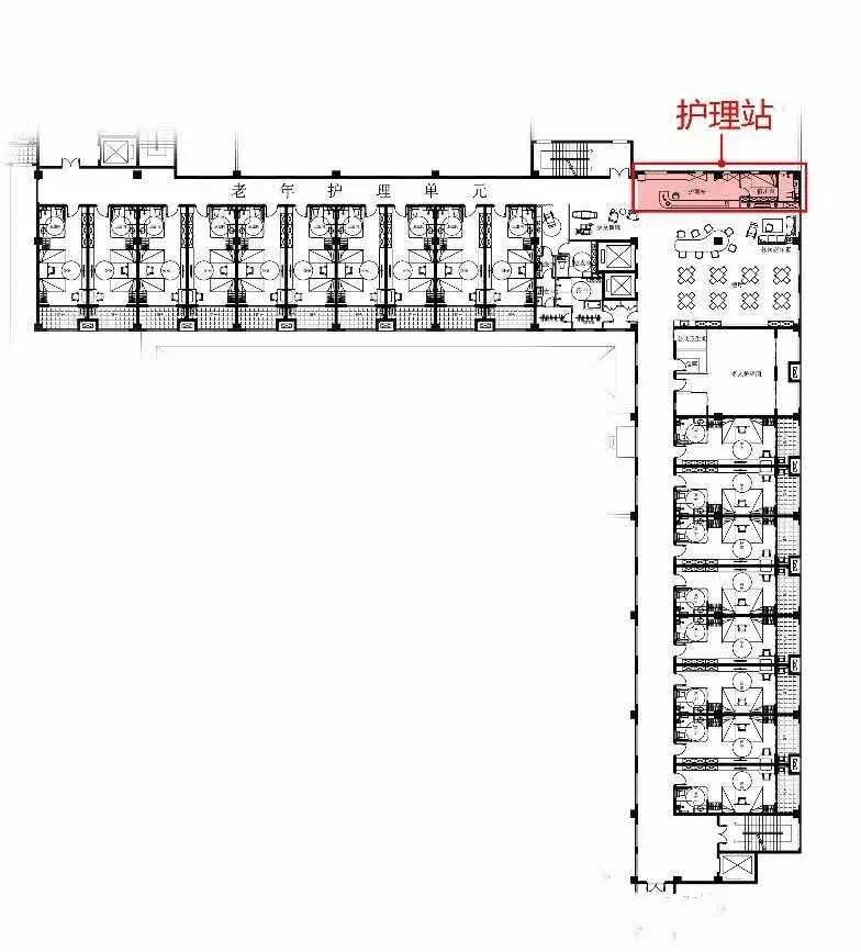 养老设施中，那些贴心又实用的护理站设计