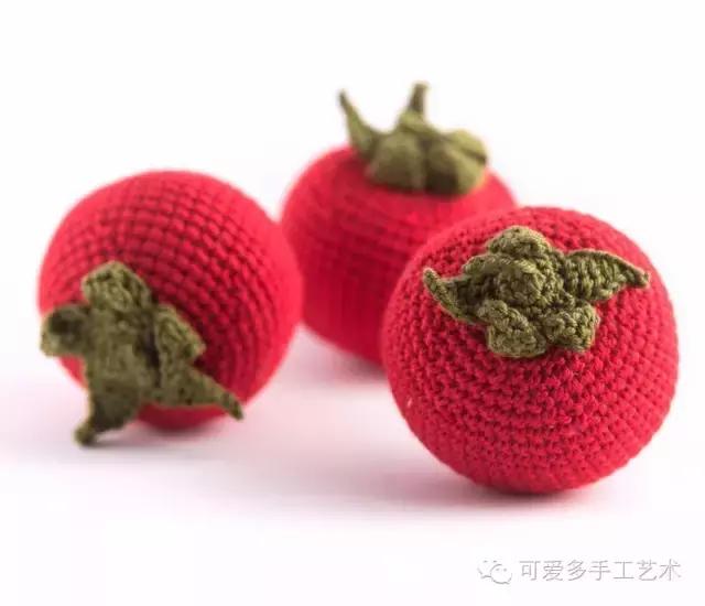 毛线编织蔬菜大全图解,手残党学会的毛线编织小技巧