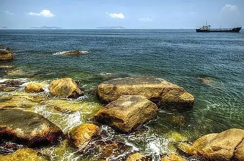 外伶仃岛岸边钓点,外伶仃岛钓鱿鱼钓点