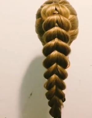 甜美编发发型教程图解,手残党短发超简单编发教程