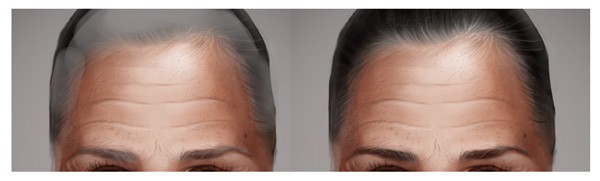 脸上疤痕绘画教程,怎么画雀斑p图