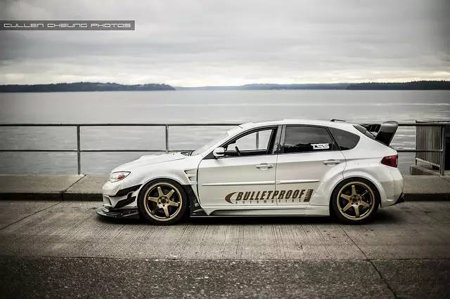 topsecret改装,国外翻新斯巴鲁翼豹sti