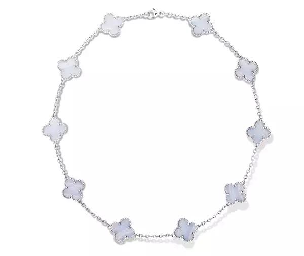 vca750四叶草项链价格,vca四叶草项链颜色寓意