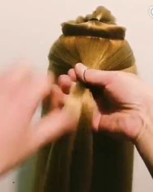 甜美编发发型教程图解,手残党短发超简单编发教程