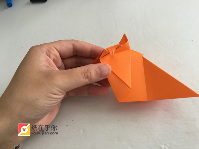 折纸老鼠最简单的折法,折纸老鼠最简单的方法