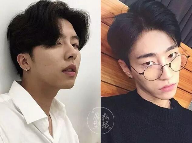 中分男发型怎么打理,m发际线男士适合中分发型