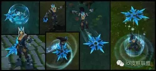 lol哪个英雄有冰雪节皮肤,小法师冰雪节皮肤特效