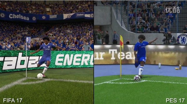 fifa17和实况2017哪个好玩,fifa17对战