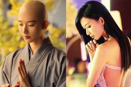 25位女明星古装照,10位女星光头造型