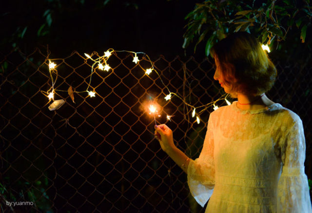 彩灯光影摄影作品 (梦幻夜景摄影作品欣赏)