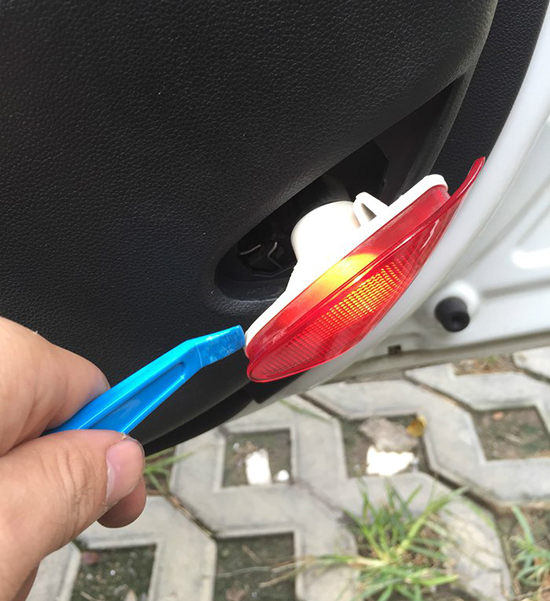 汽车迎宾灯改装,传祺m6pro迎宾灯改装