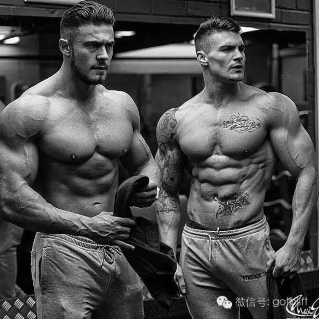 肌肉最猛而且非常帅的肌肉男,180斤胖子和180斤肌肉男对比图