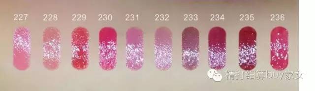 细管tf口红色号推荐,cpb口红细管