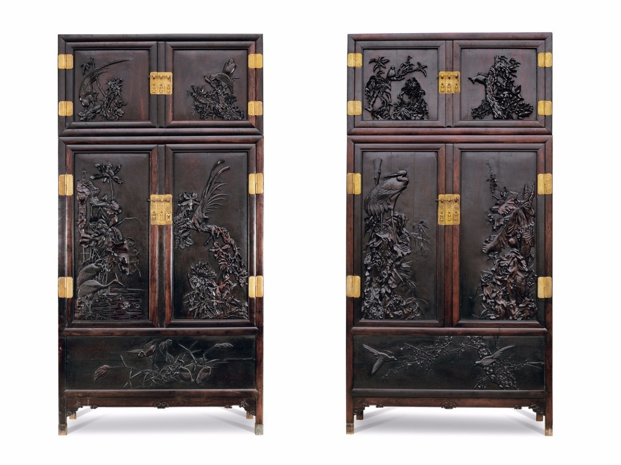 以9315万元刷新世界纪录的紫檀大柜，有你不知道的背后故事|退藏